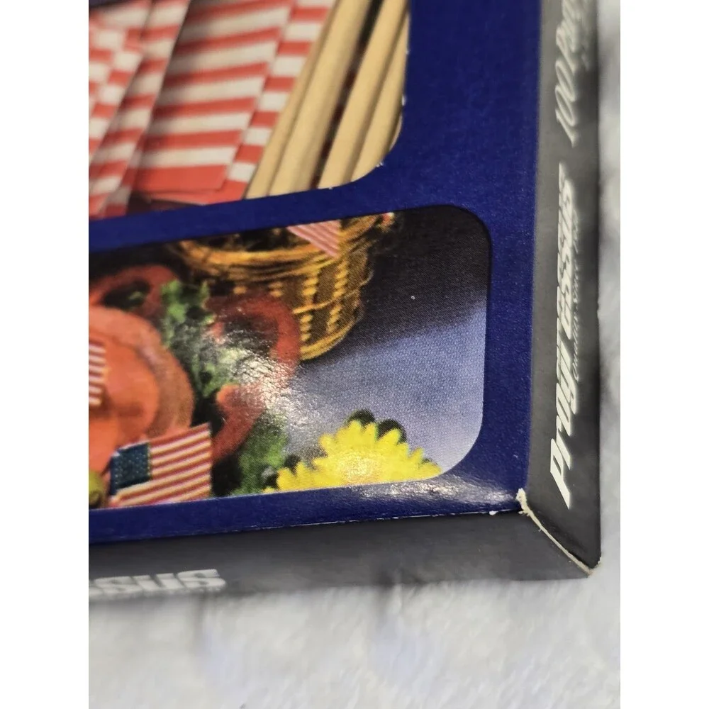 Vintage Cocktail Paper Flags Picks American Party Toothpicks Y2K Progressus Food